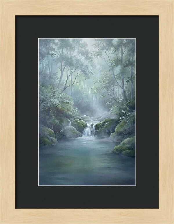 Secluded Forest Pool