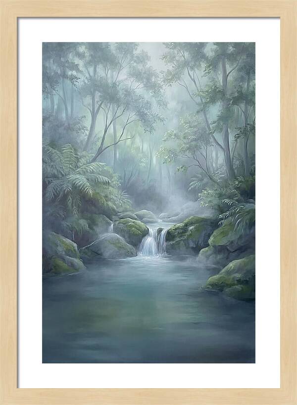 Secluded Forest Pool