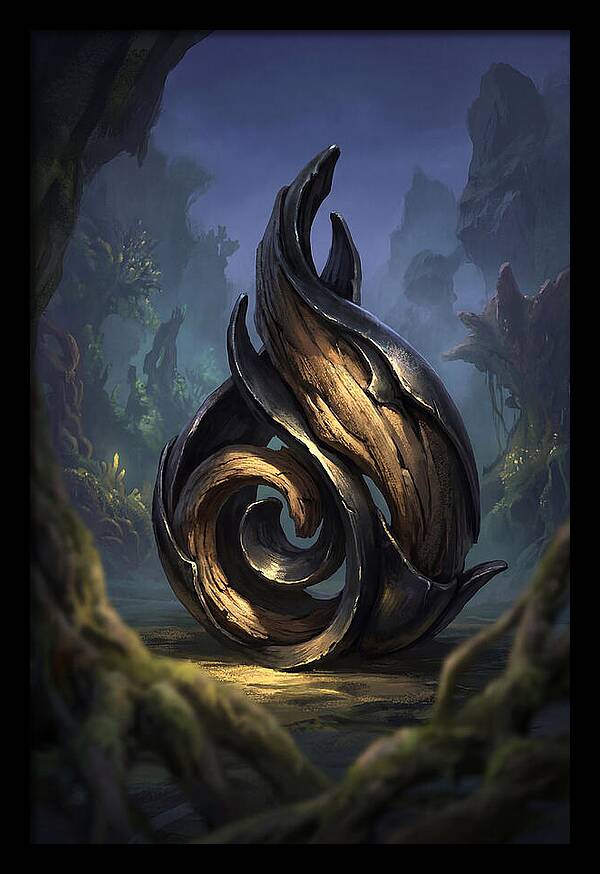 Seed Pod Sculpture In Nature