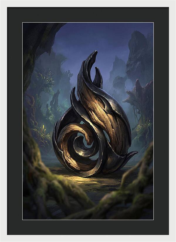 Seed Pod Sculpture In Nature