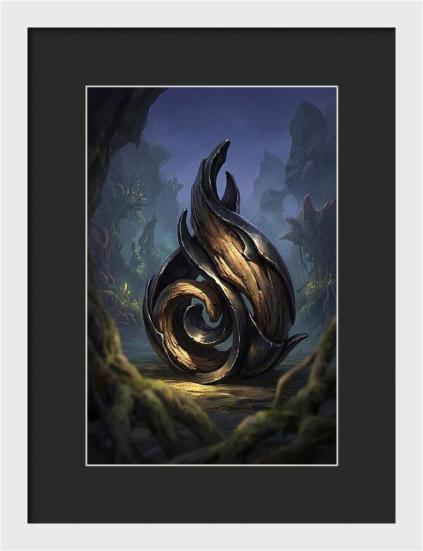 Seed Pod Sculpture In Nature