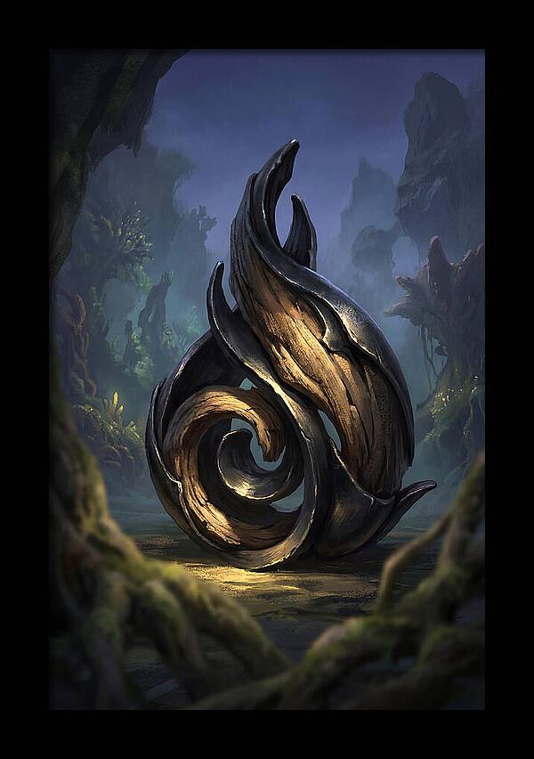 Seed Pod Sculpture In Nature