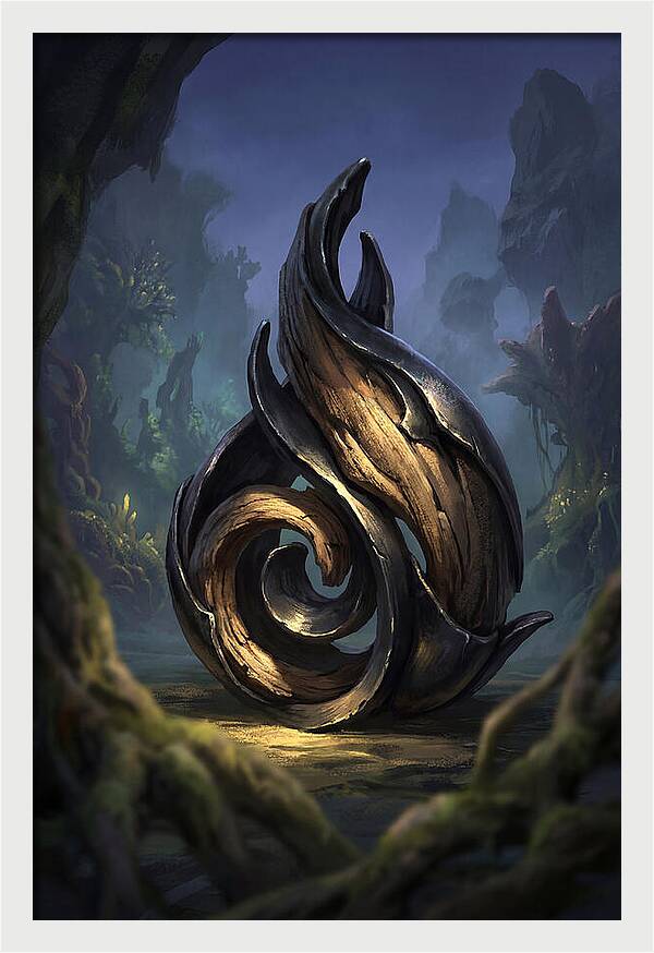 Seed Pod Sculpture In Nature