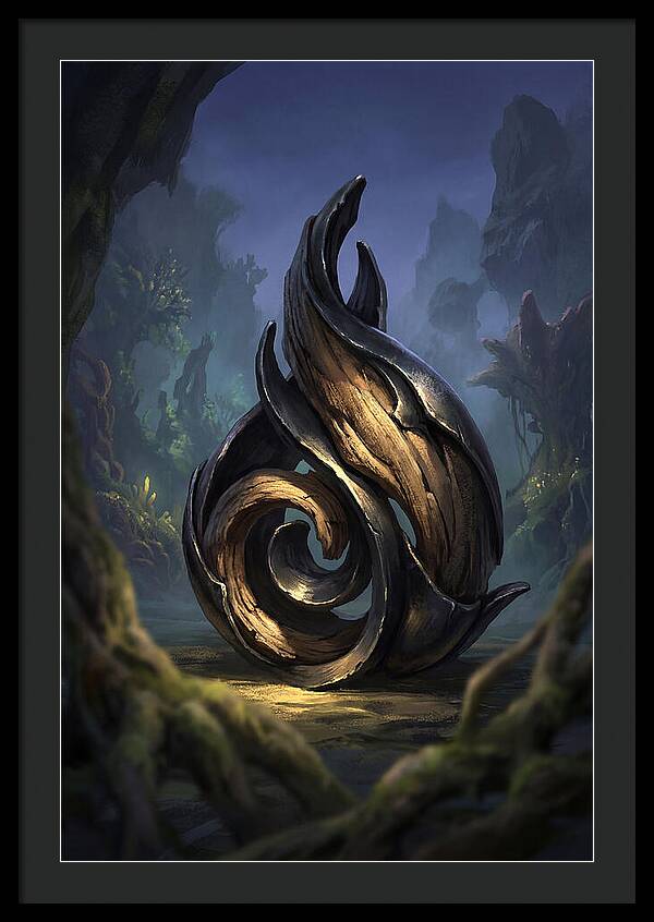 Seed Pod Sculpture In Nature