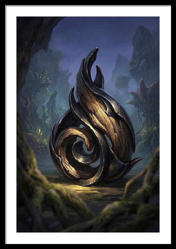 Seed Pod Sculpture In Nature
