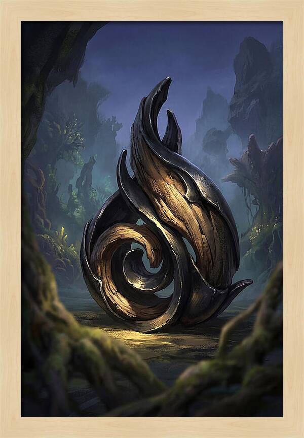 Seed Pod Sculpture In Nature