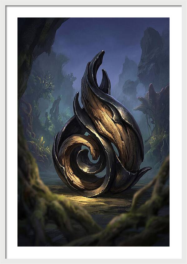 Seed Pod Sculpture In Nature