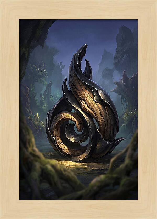 Seed Pod Sculpture In Nature