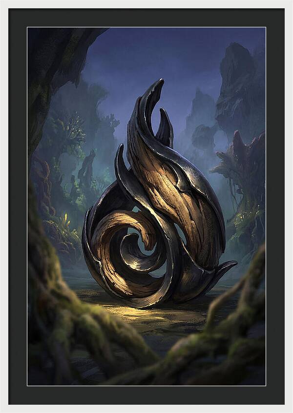 Seed Pod Sculpture In Nature