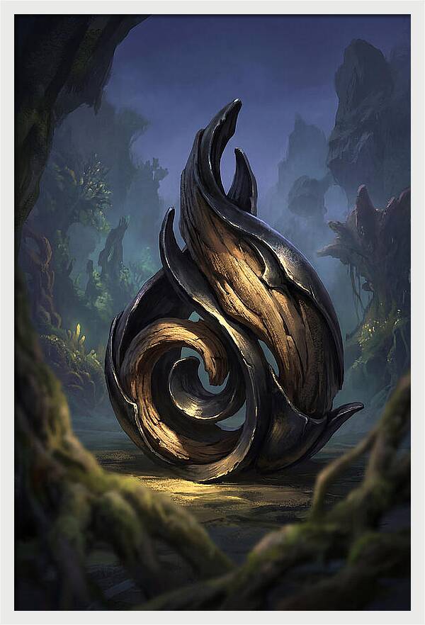Seed Pod Sculpture In Nature