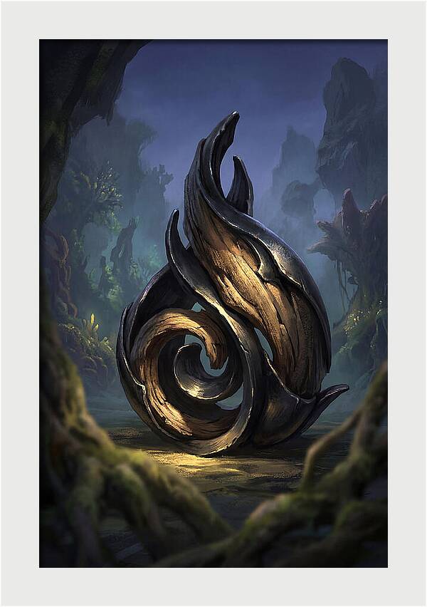 Seed Pod Sculpture In Nature