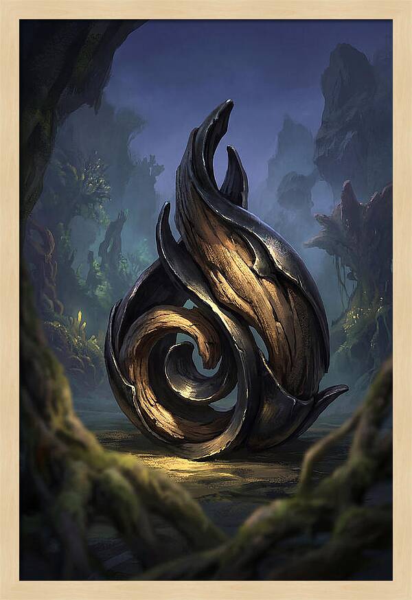 Seed Pod Sculpture In Nature