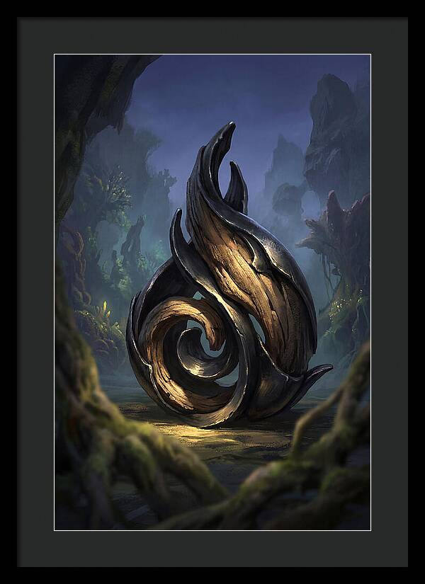 Seed Pod Sculpture In Nature