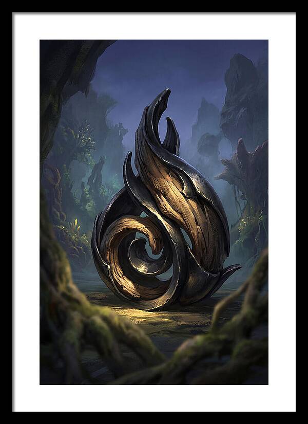Seed Pod Sculpture In Nature