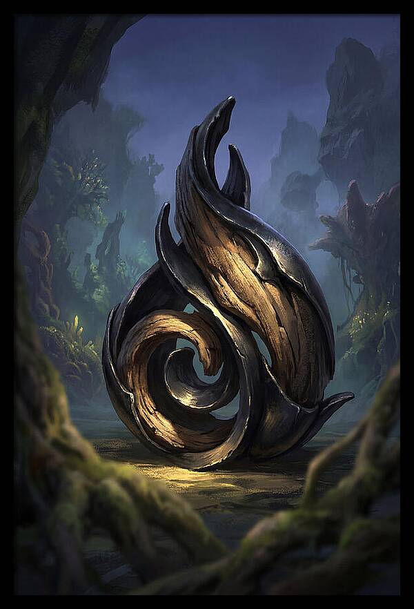 Seed Pod Sculpture In Nature