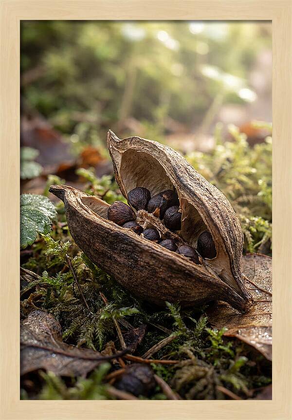 Seed Pod Split Open