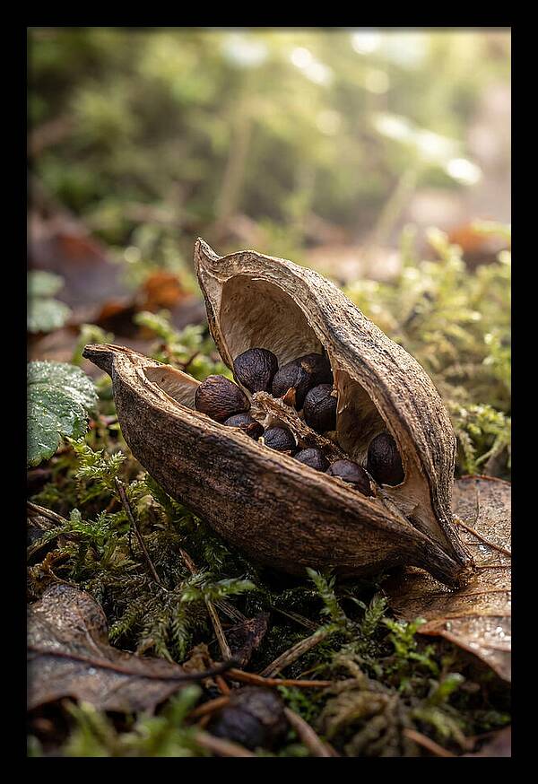Seed Pod Split Open