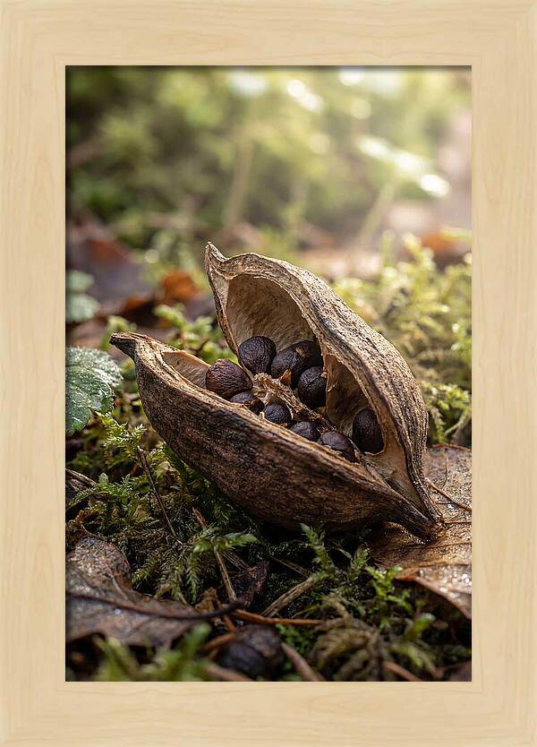 Seed Pod Split Open