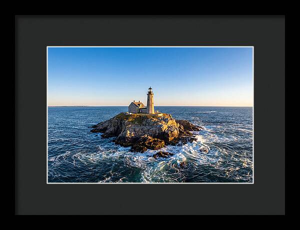 Seguin Island Lighthouse At Dusk