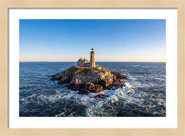 Seguin Island Lighthouse At Dusk