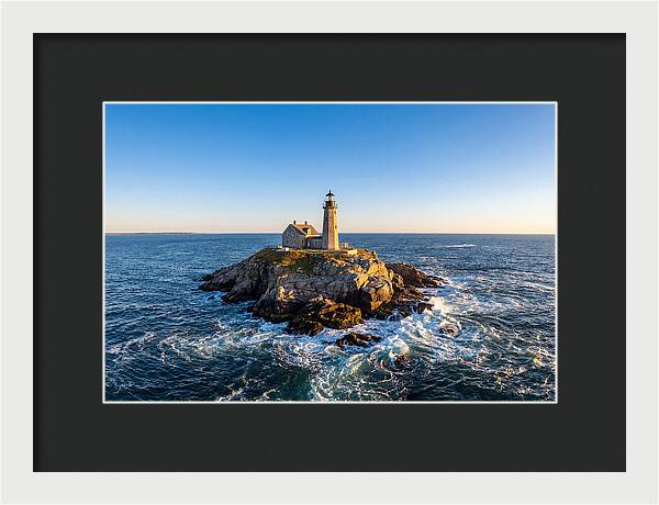 Seguin Island Lighthouse At Dusk