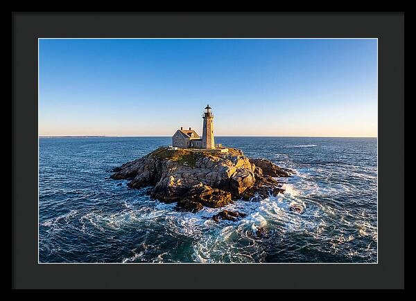 Seguin Island Lighthouse At Dusk