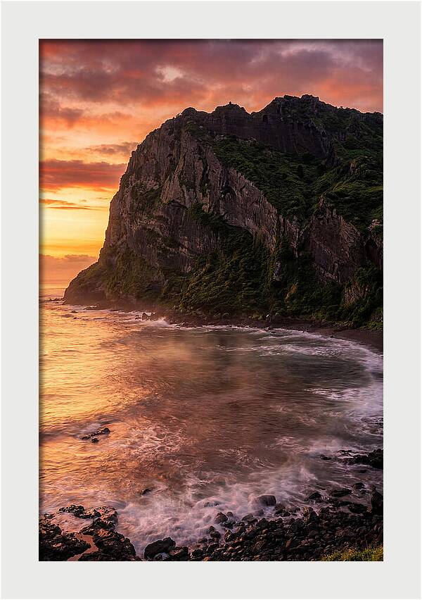 Seongsan Ilchulbong At Dawn