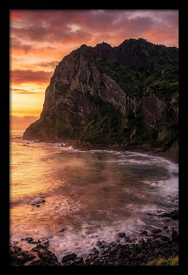 Seongsan Ilchulbong At Dawn