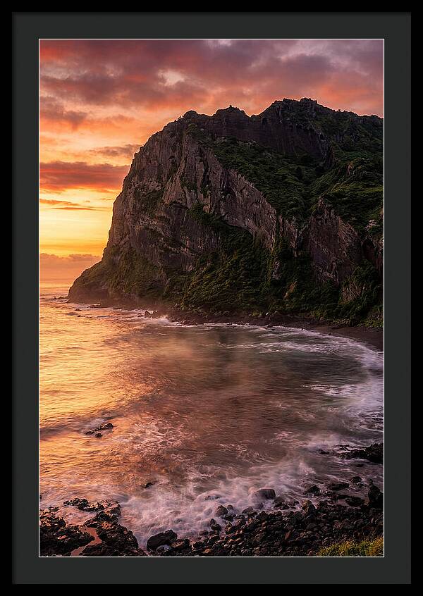 Seongsan Ilchulbong At Dawn