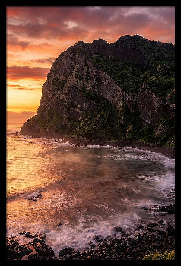 Seongsan Ilchulbong At Dawn