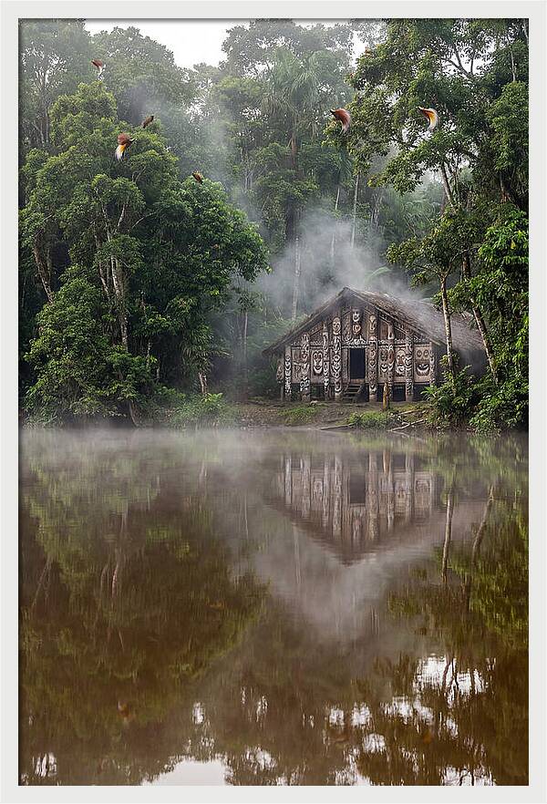 Sepik River Morning Serenity