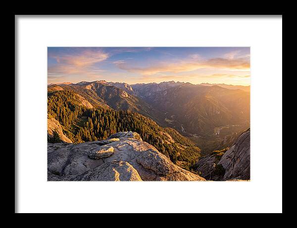 Sequoia National Park Sunset View