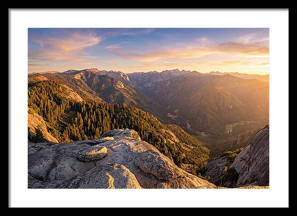 Sequoia National Park Sunset View