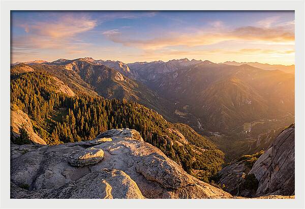 Sequoia National Park Sunset View