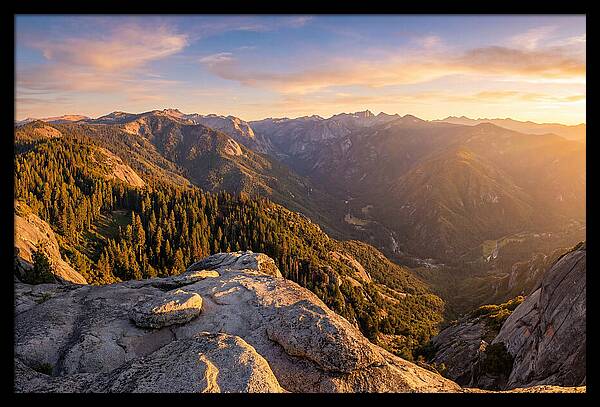 Sequoia National Park Sunset View