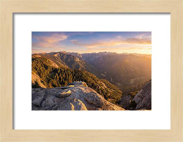 Sequoia National Park Sunset View