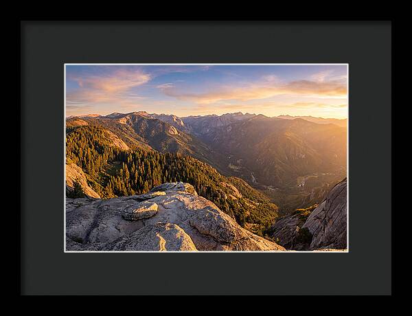 Sequoia National Park Sunset View