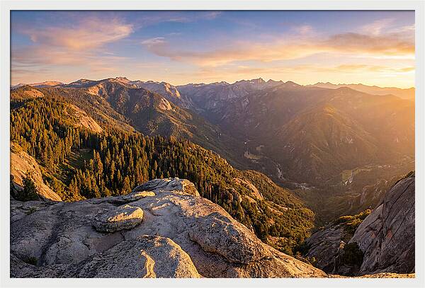 Sequoia National Park Sunset View
