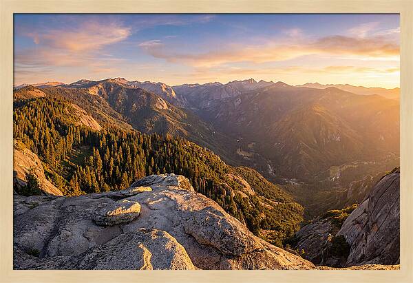 Sequoia National Park Sunset View