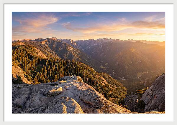 Sequoia National Park Sunset View
