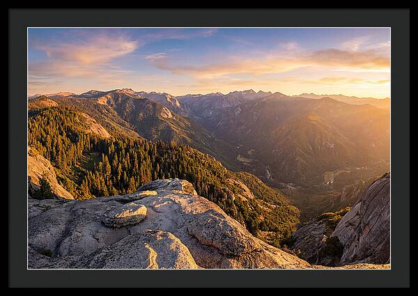 Sequoia National Park Sunset View