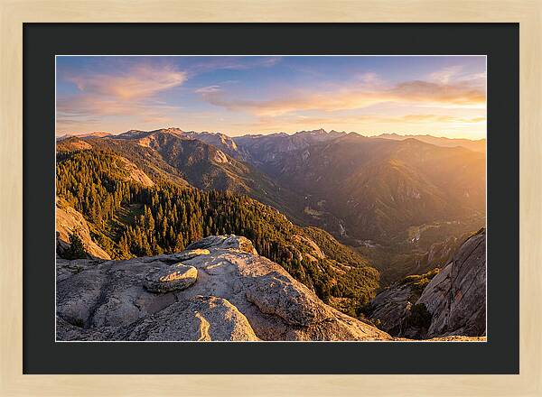 Sequoia National Park Sunset View