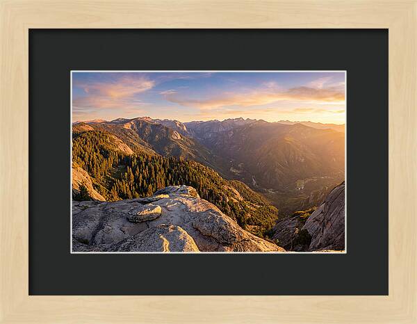 Sequoia National Park Sunset View