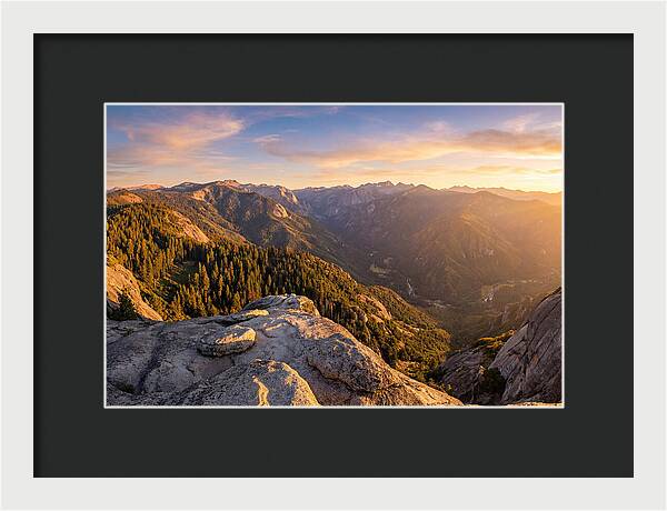 Sequoia National Park Sunset View