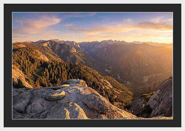Sequoia National Park Sunset View