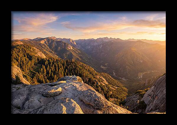 Sequoia National Park Sunset View