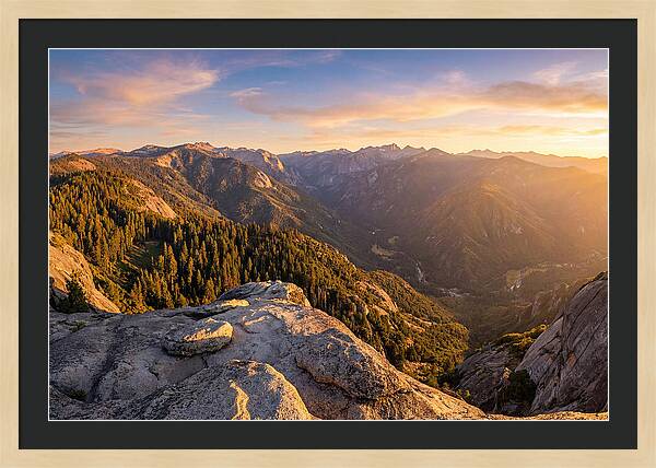 Sequoia National Park Sunset View