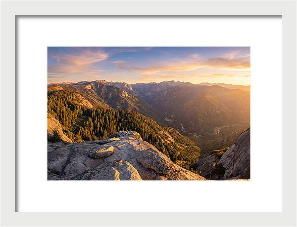 Sequoia National Park Sunset View