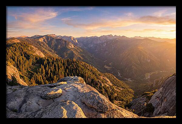 Sequoia National Park Sunset View