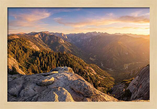 Sequoia National Park Sunset View